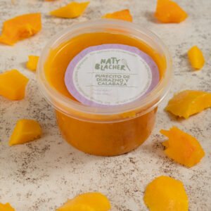 Purecito de Durazno y Calabaza