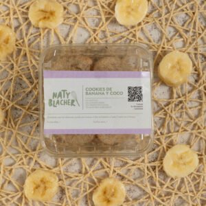 Cookies de Banana y Coco