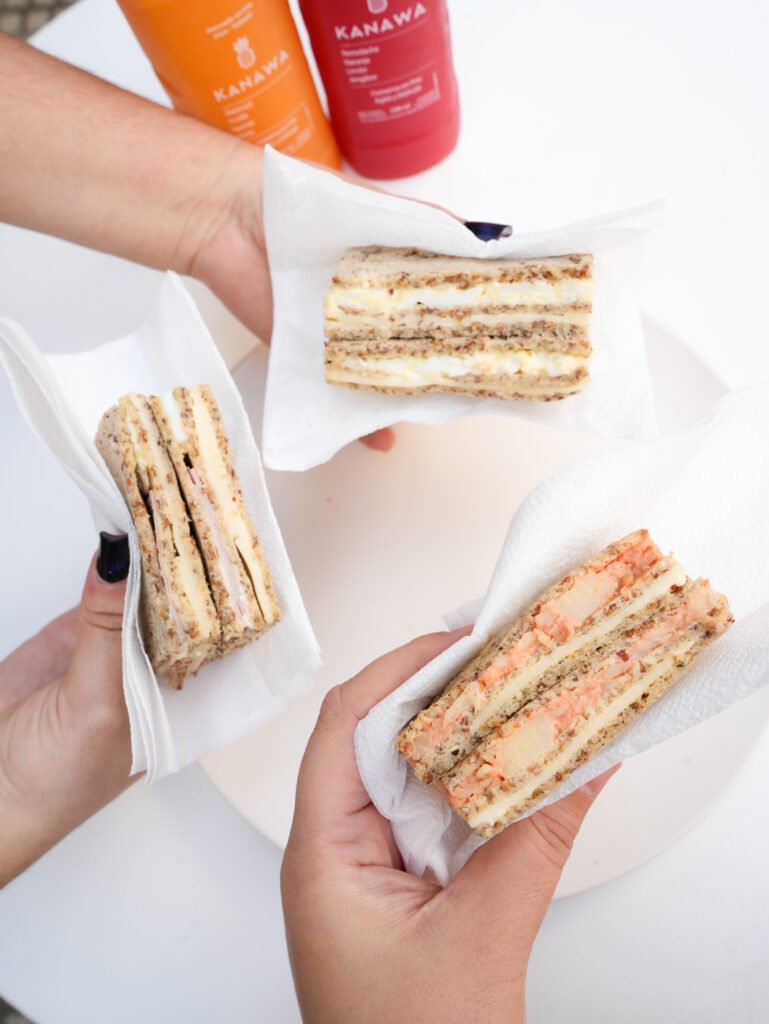 Sandwiches de Miga SIN GLUTEN x4u.